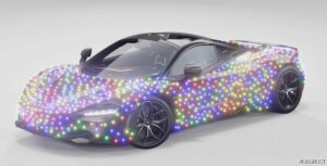 BeamNG McLaren Car Mod: 720S + Christmas Lights 0.31 (Featured)