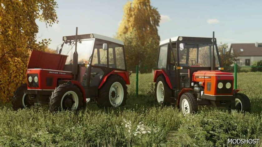 FS22 Zetor Tractor Mod: 60Xx/70Xx (Featured)