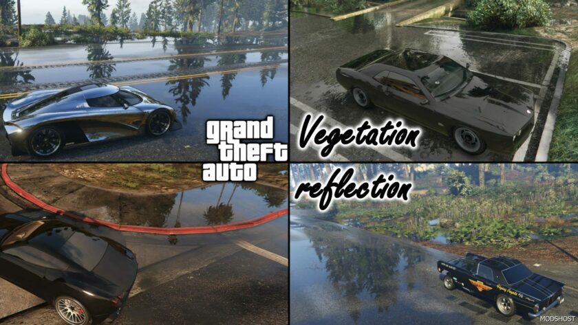 GTA 5 Mod: Vegetation Reflection Add-On | OIV | SP | Fivem (Featured)