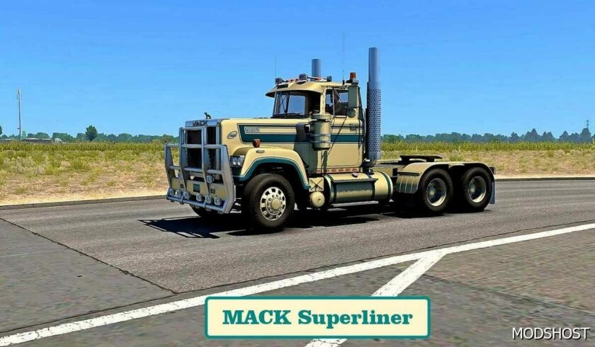 ATS Mack Mod: Superliner and Mod Pack 1.49 (Featured)