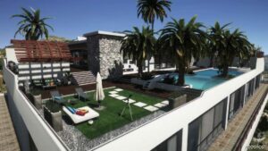 GTA 5 Map Mod: MLO Rooftop Eclipse Tower House Add-On SP / Fivem V1.4 (Image #2)