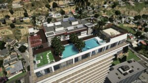 GTA 5 Map Mod: MLO Rooftop Eclipse Tower House Add-On SP / Fivem V1.4 (Image #4)