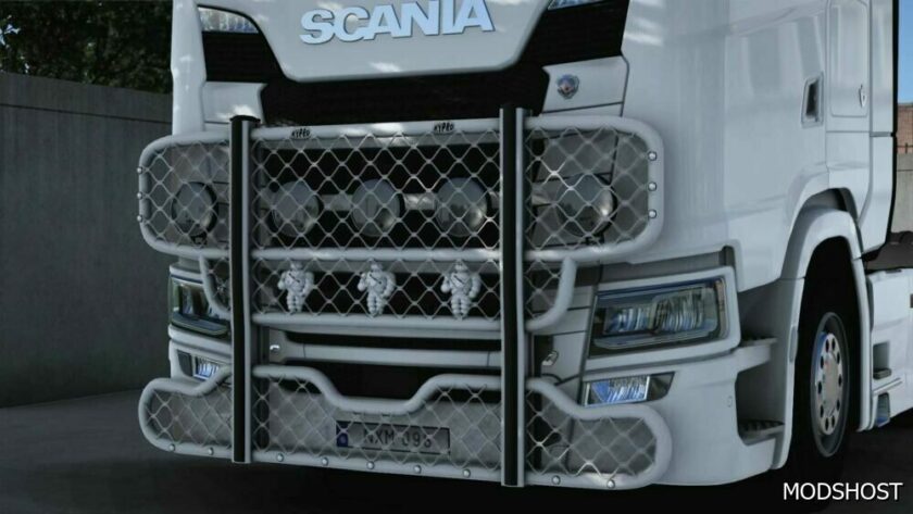 ETS2 Scania Part Mod: Hypro Bullbar for NG (Featured)