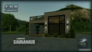 FS22 Placeable Mod: Landbauer Sauna House (Image #4)