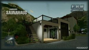 FS22 Placeable Mod: Landbauer Sauna House (Image #8)