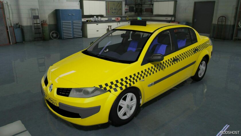 GTA 5 Renault Vehicle Mod: Megane Iranian Taxi (Featured)