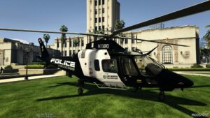 GTA 5 Paint Mod: Augusta Westland AW109 Lspd – LOS Santos Police Department (Image #2)