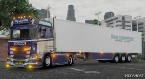 GTA 5 Vehicle Mod: Scania R450 ROY Lansdaal B.V. Beta (Featured)