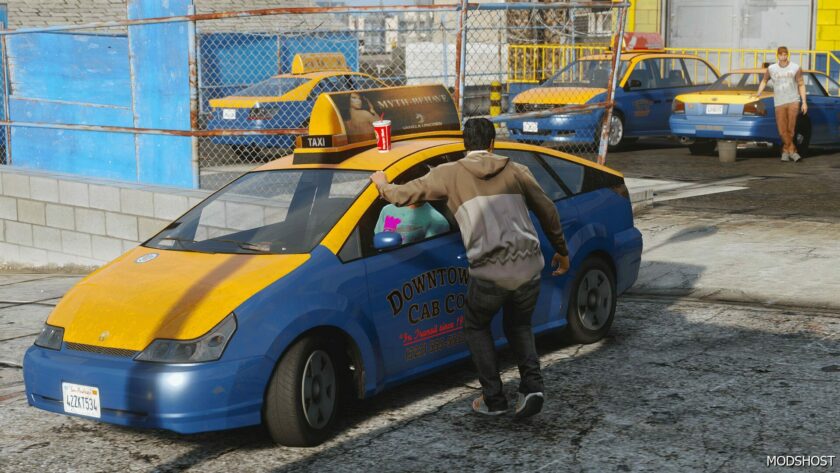 GTA 5 Vehicle Mod: The Downtown CAB CO. Pack Add-On (Featured)