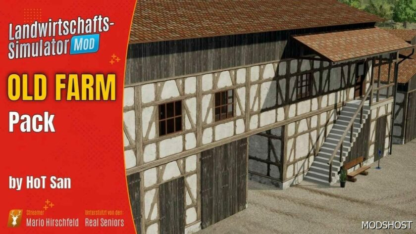 FS22 Placeable Mod: OLD Farm Pack HOF 2023 V1.0.0.2 (Featured)