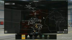 ETS2 Mod: Trucker Map V2.0 (Image #3)