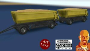 ATS Mod: Agrar Kipper Trailer 1.49 (Image #2)