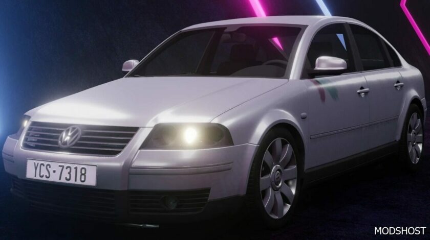 BeamNG Volkswagen Car Mod: Passat B5 0.31 (Featured)