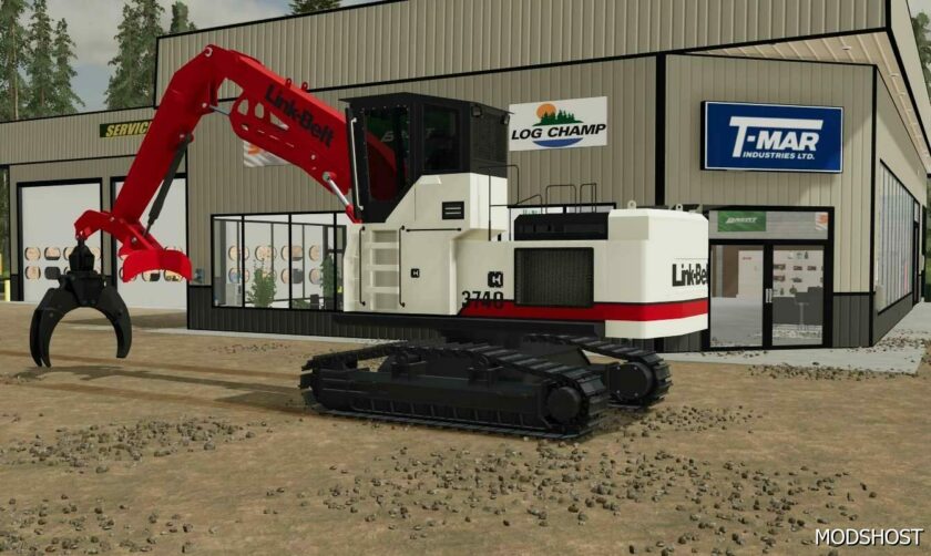 FS22 Forklift Mod: Link Belt 3740 (Featured)