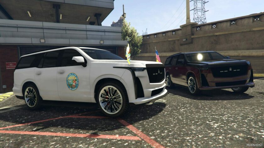 GTA 5 Vehicle Mod: Albany Cavalcade XL Unmarked/Government Add-On | Template (Featured)