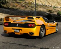 GTA 5 Ferrari Vehicle Mod: 1995 Ferrari F50 Add-On | Vehfuncs V | Extras | Template Reworked V2.0 (Image #4)