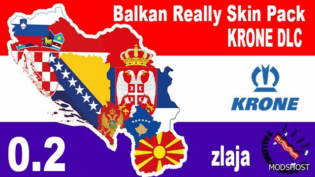 ETS2 Mod: Balkan Really Skin Pack 0.2 by Zlaja (Featured)