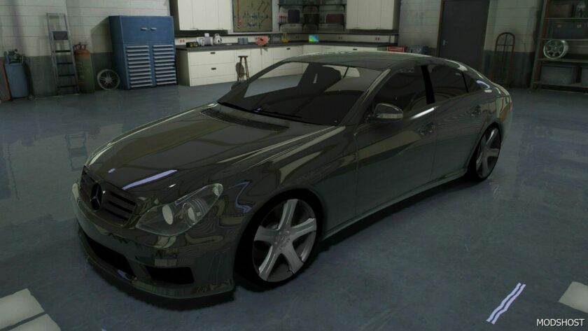 GTA 5 Mercedes-Benz Vehicle Mod: CLS 55 AMG (Featured)