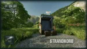 FS22 Placeable Mod: Beach Chair (Image #4)