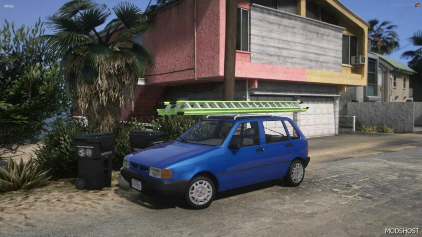 GTA 5 Vehicle Mod: Fiat UNO Service (Featured)