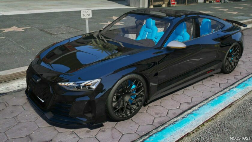 GTA 5 Audi Vehicle Mod: E Tron GT Mansory (Featured)