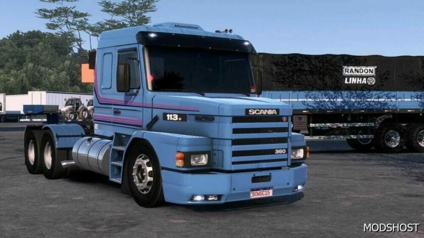 ETS2 Scania Truck Mod: 113H Topline V2.3 (Featured)