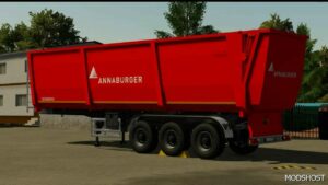 FS22 Annaburger Trailer Mod: Schub-Max (Featured)