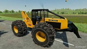 FS22 John Deere Forklift Mod: 740 Cable Skidder 4×4 (Image #2)