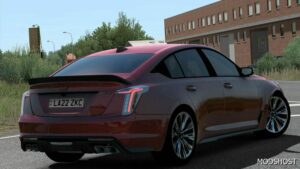 ETS2 Cadillac Car Mod: CT5-V Black Wing 2022 V1.1 1.49 (Featured)