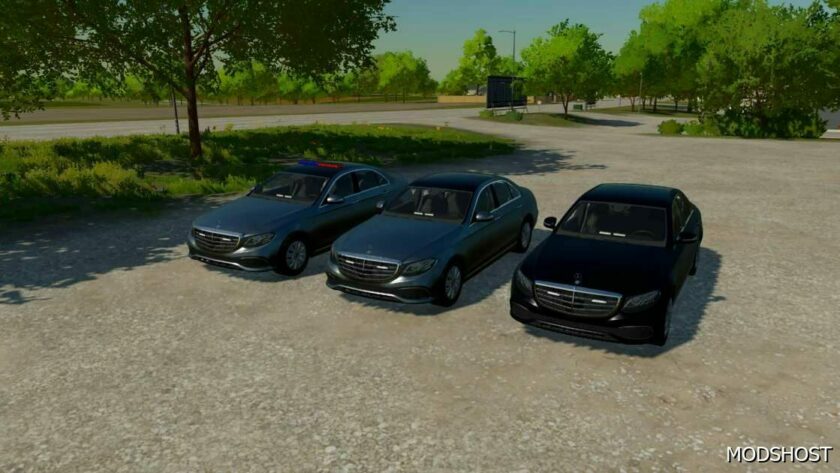 FS22 Mercedes-Benz Car Mod: E-Class V2.0 (Featured)