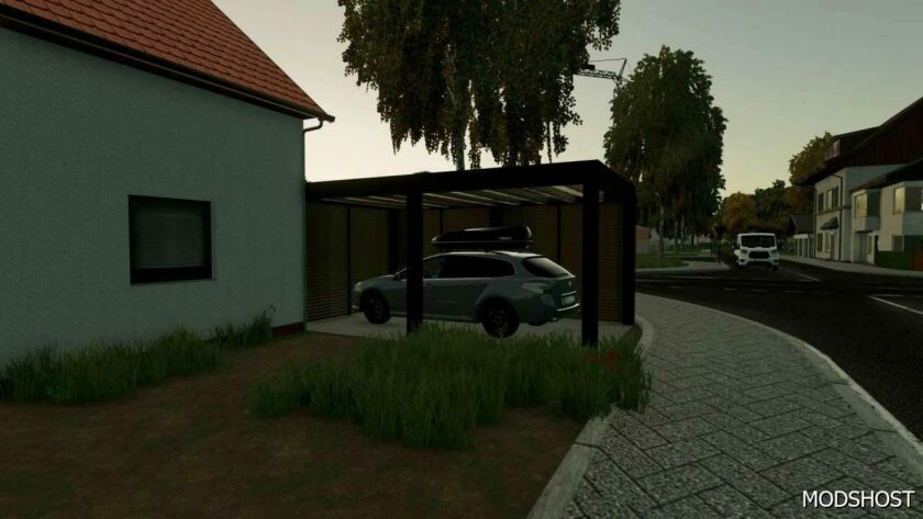 FS22 Placeable Mod: Carport Pack (Featured)