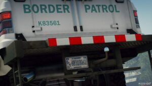 GTA 5 Mod: Addon U.S. Government Federal License Plates V1.0.1 (Image #3)