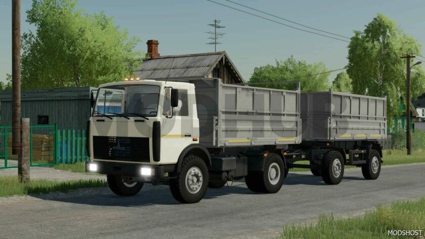 FS22 Truck Mod: MAZ-5551 A2 V1.2 (Featured)