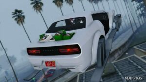 GTA 5 Vehicle Mod: Bravado Gauntlet Hellfire Sleigh (Image #4)