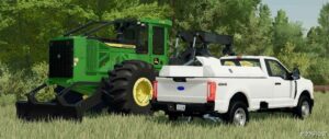 FS22 Ford Truck Mod: 2023 Ford F350 Regular CAB V1.5 (Image #4)