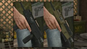 GTA 5 Weapon Mod: EFT B&T MP9 & MP9N (Image #2)