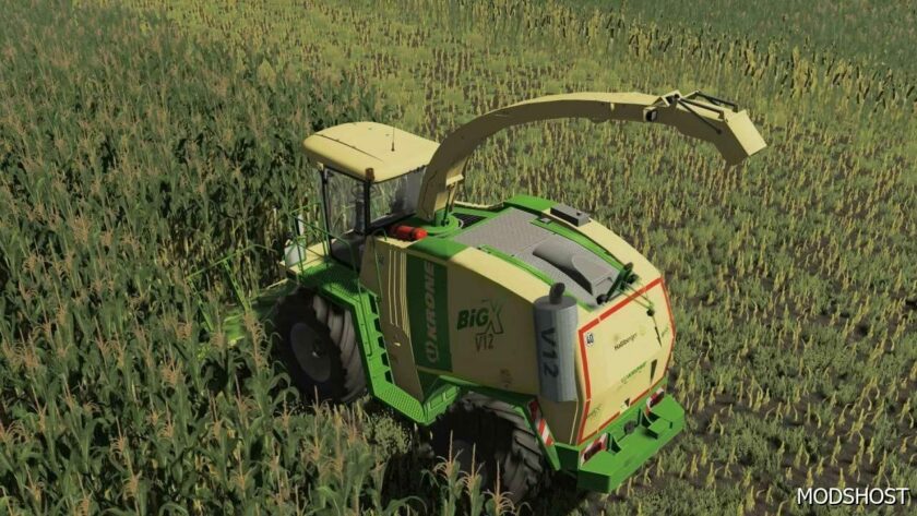 FS22 Krone Combine Mod: BIG X V8/V12 (Featured)