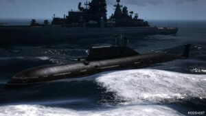 GTA 5 Vehicle Mod: Akula Class Submarine Russian Navy Add-On (Image #4)