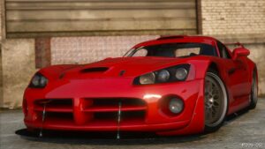 GTA 5 Dodge Vehicle Mod: 2003 Dodge Viper Competition Coupe Add-On | Template (Featured)