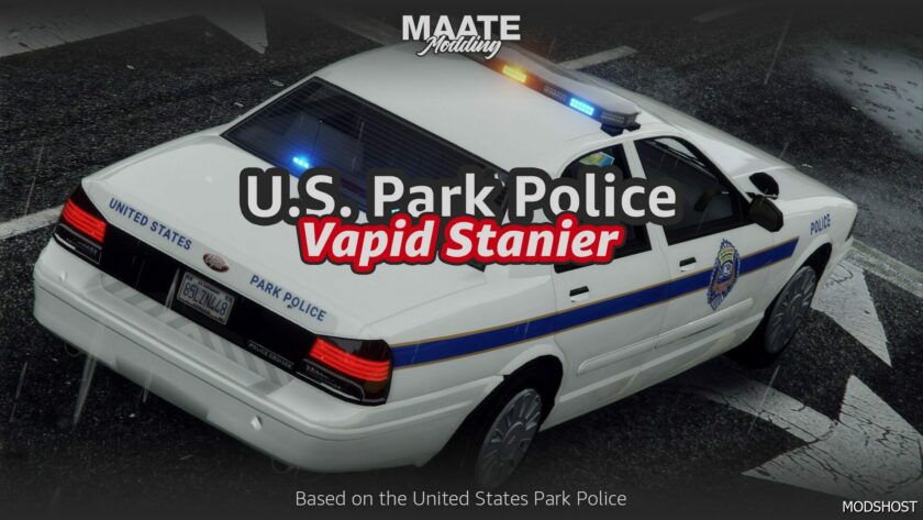 GTA 5 Vehicle Mod: Lore Friendly U.S. Park Police Add-On / Fivem | Template (Featured)