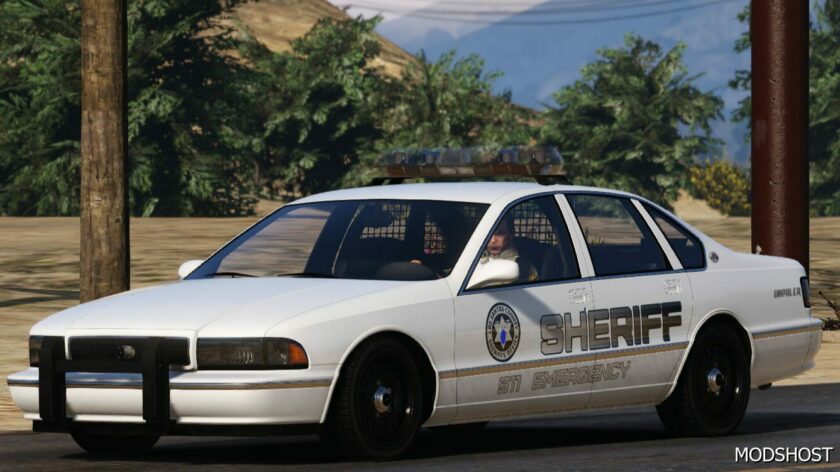 GTA 5 Vehicle Mod: Sheriff Declasse Impaler Add-On (Featured)