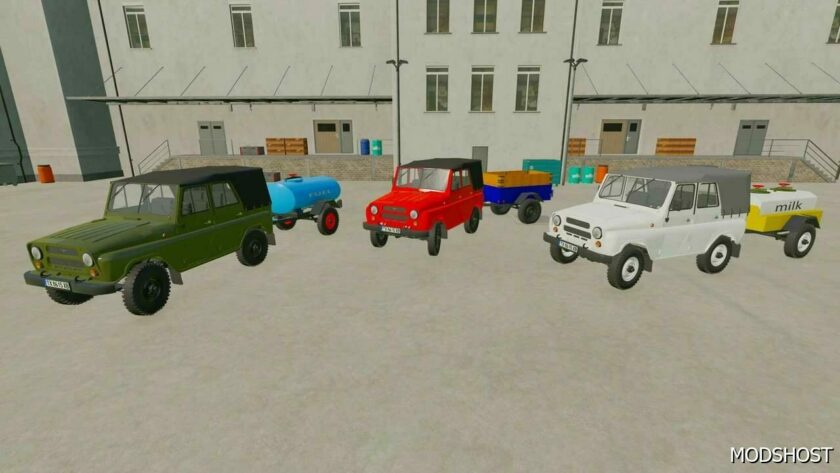 FS22 Vehicle Mod: UAZ 469 V2.0 (Featured)