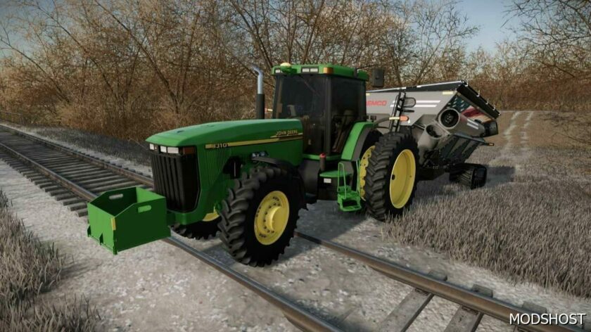 FS22 John Deere Tractor Mod: 8000-8010 (Power Update) (Featured)