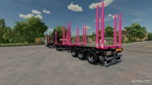 FS22 Mod: Narko Timber Trailer V1.0.2 (Image #3)