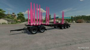 FS22 Mod: Narko Timber Trailer V1.0.2 (Image #4)