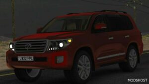 ETS2 Toyota Car Mod: Land Cruiser 200 2012 V1.6 1.49 (Image #2)