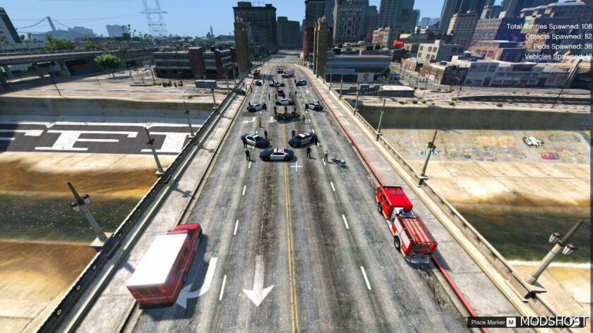 GTA 5 Map Mod: 3 Car Crashes Menyoo (Featured)