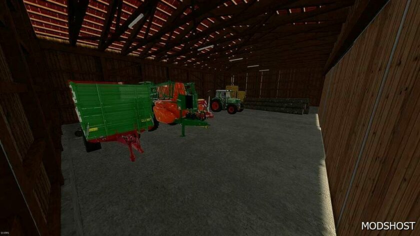 FS22 Placeable Mod: Agricultural Hall (Featured)