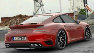 ETS2 Porsche Car Mod: 911 Turbo S 2016 V1.6 1.49 (Featured)