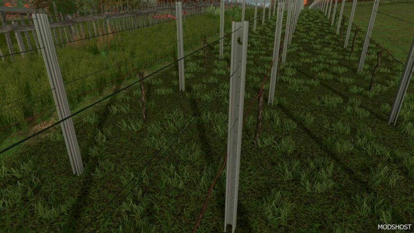 FS22 Mod: NEW Vineyard Sticks (Featured)